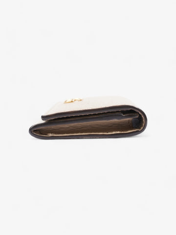 Gucci EC Marmont Wallet Beige Leather