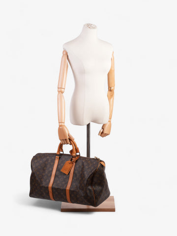 Louis Vuitton Keepall Monogram Coated Canvas 50