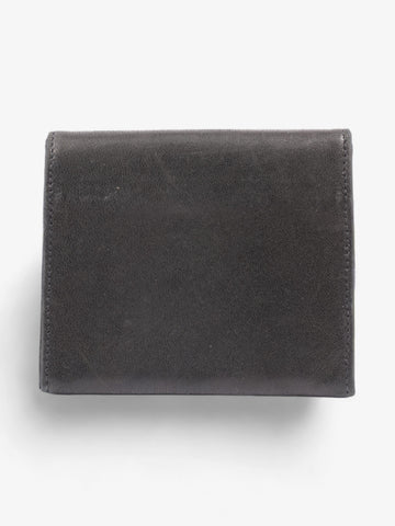 Chanel Coco Mark Lambskin Coin Purse  Black Lambskin Leather