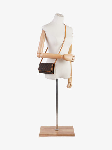 Louis Vuitton Twin Pochette Monogram Coated Canvas GM