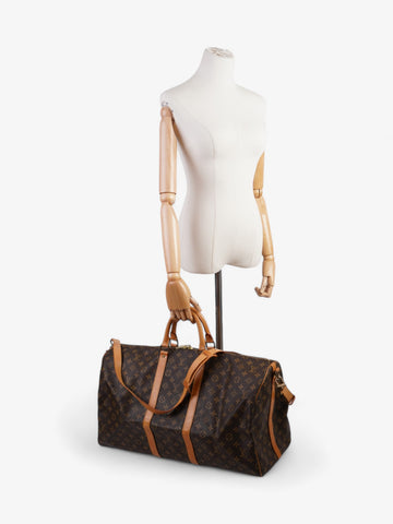 Louis Vuitton Keepall Bandouliere Monogram Coated Canvas 55