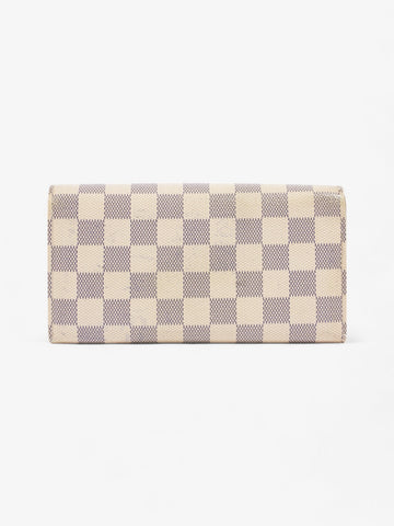 Louis Vuitton Porte Tresor Wallet Damier Azur Coated Canvas