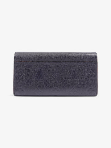 Louis Vuitton Sarah Wallet Black Empreinte Leather