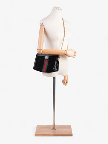 Gucci Ophidia EC Black / Red / Green Suede