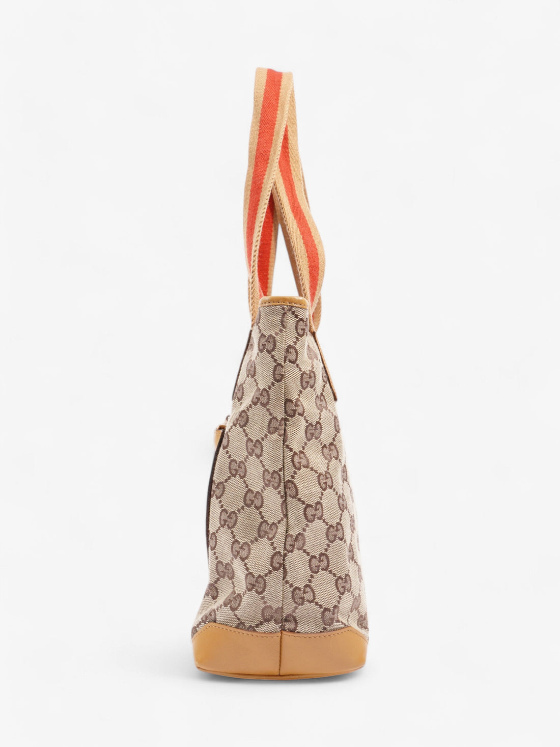 Gucci EC Canvas Tote Monogram / Red Canvas