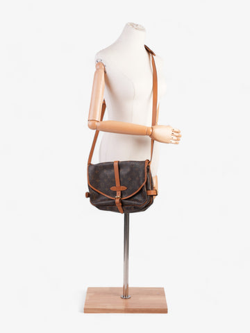 Louis Vuitton Saumur Monogram Coated Canvas 30