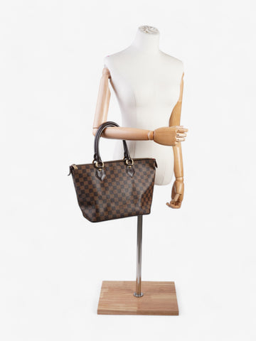 Louis Vuitton Saleya Damier Ebene Coated Canvas
