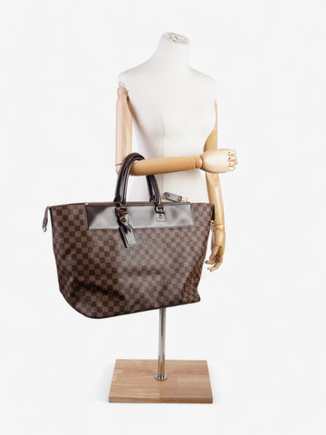 Louis Vuitton Greenwich Damier Ebene Monogram / Brown Coated Canvas PM