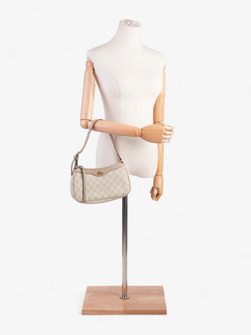 Gucci Ophidia EC Supreme / Beige / Oatmeal Coated Canvas Small