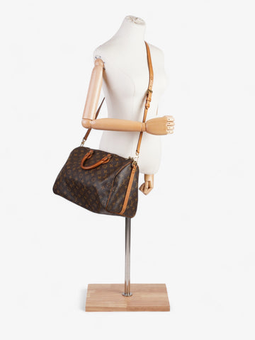 Louis Vuitton Speedy Bandouliere Monogram Coated Canvas 35