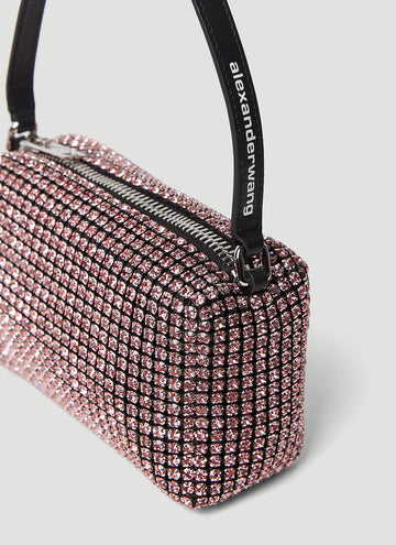 ALEXANDER WANG HEIRESS CRYSTAL MEDIUM POUCH BAG