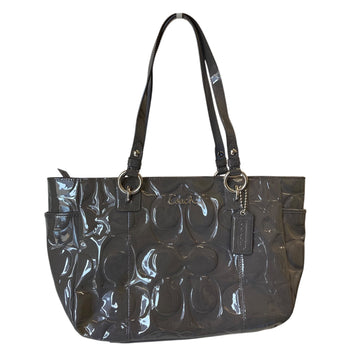 Handbag Designer By Coach In Grey, Size:Medium