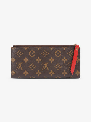 Louis Vuitton Adele Monogram / Red Coated Canvas