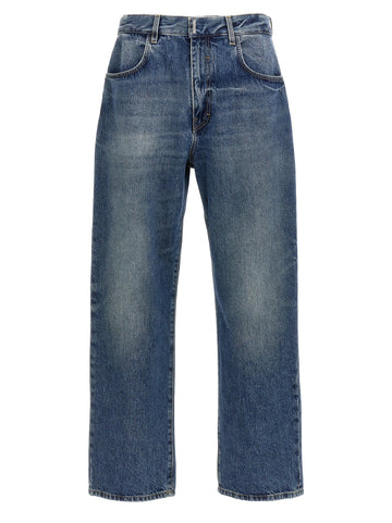 Givenchy Men Logo Plaque Jeans