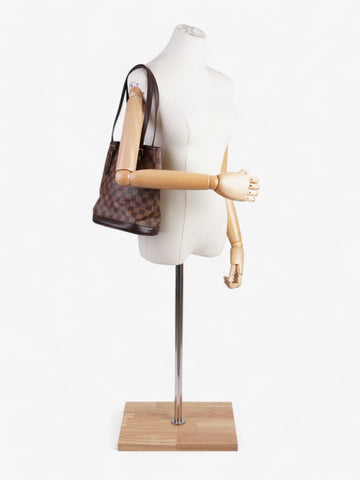 Louis Vuitton Marais Bucket Bag Damier Ebene Coated Canvas