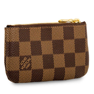 Louis Vuitton Key Pouch - Damier Ebene Canvas