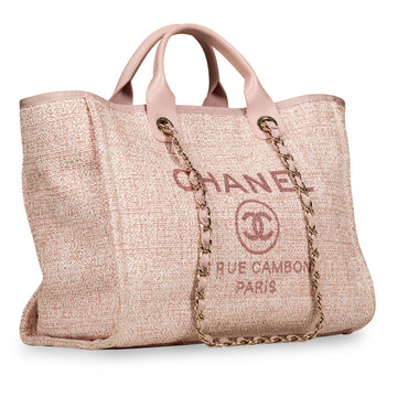 Chanel Deauville Tote - Mixed FabriEC