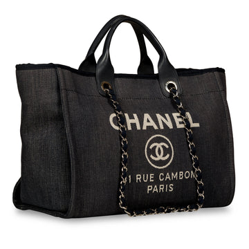 Chanel Deauville Large Tote - Denim