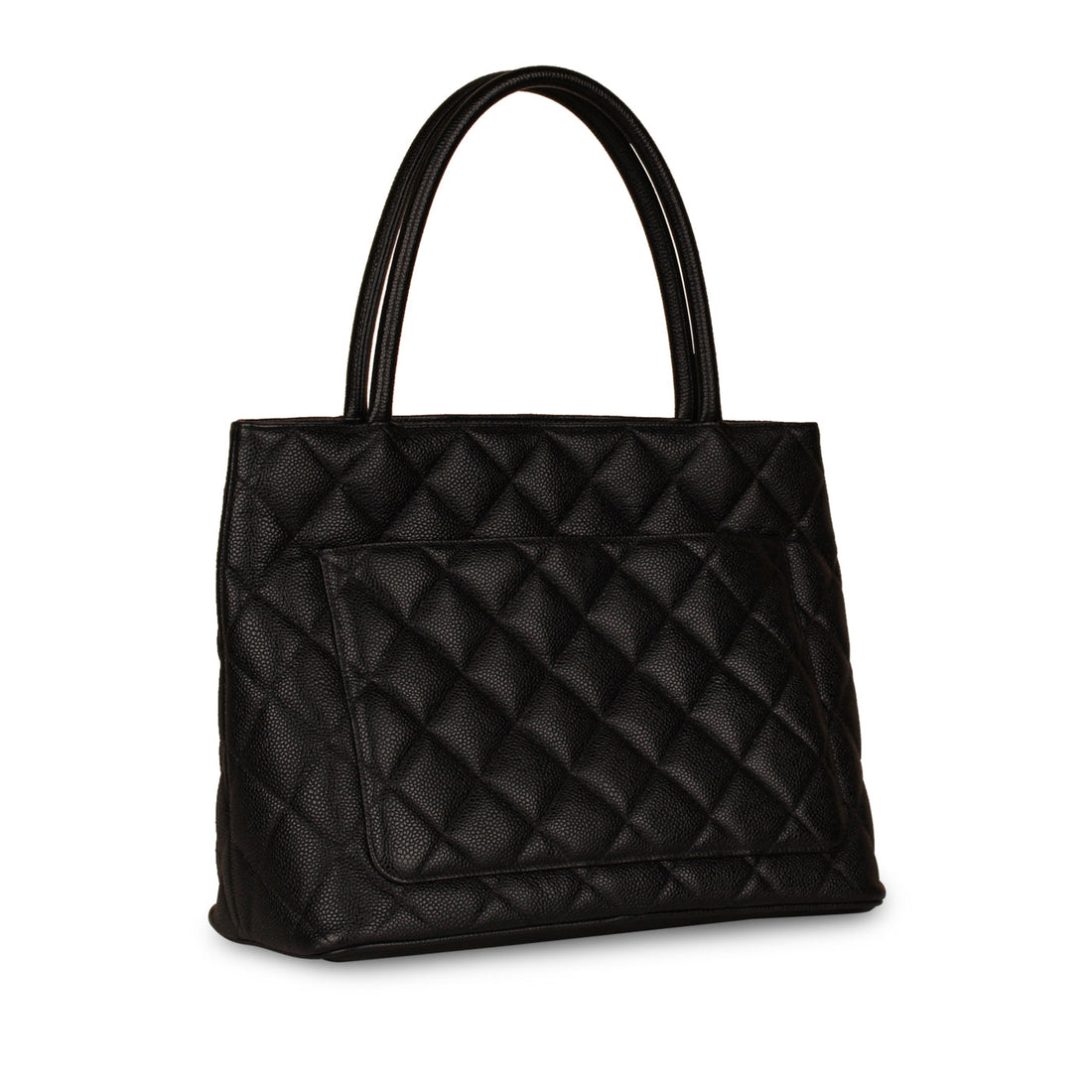 Chanel Vintage Medallion Tote - Black