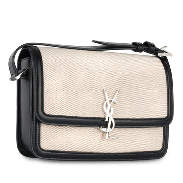 Saint Laurent Solferino Canvas Bag