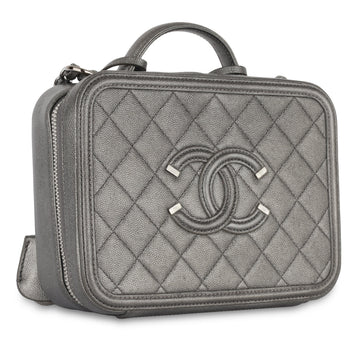 Filigree CC Vanity Case - Medium