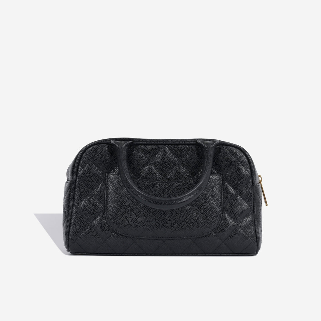 Chanel Vintage Quilted Bowler Tote