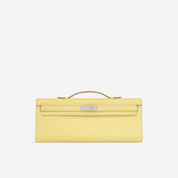 Hermès Hermès - Kelly Cut - Jaune Poussin Swift Leather PHW - 2015 -