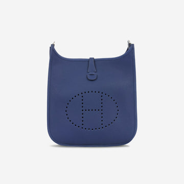 Hermès - Evelyne PM - Bleu Saphire Clemence PHW -  - 2020