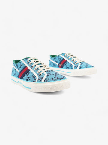 Gucci Tennis 1977 Blue EC Canvas EU 44 UK 10
