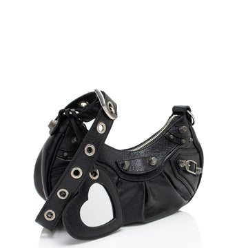 Balenciaga Leather Le Cagole XS Shoulder Bag (SHF-0x6BtT)