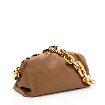Bottega Veneta Calfskin The Chain Pouch (SHF-birXYM)