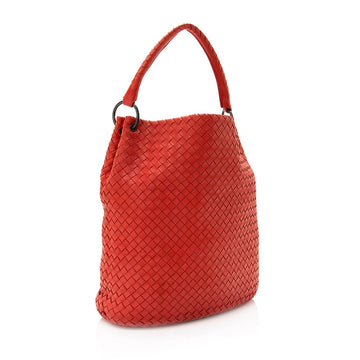 BOTTEGA VENETA INTRECCIATO NAPPA WOVEN PARACHUTE BAG