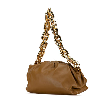Bottega Veneta Lambskin Chain Pouch (SHG-qDCyej)
