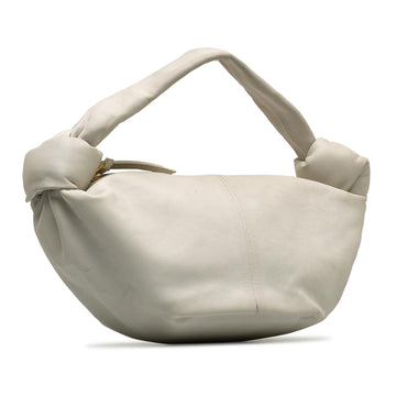 Bottega Veneta Mini Lambskin Double Knot Bag (SHG-RYDSLF)