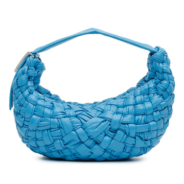 Bottega Veneta Paper Calfskin Intrecciato Banana Hobo Bag (SHG-n5Ex8p)