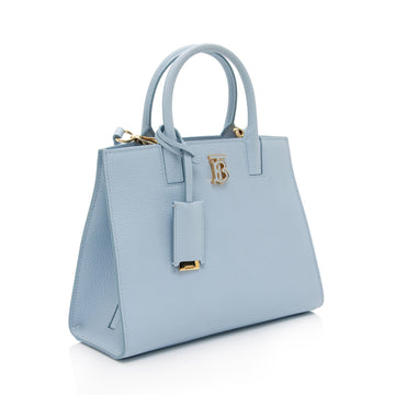 Burberry Calfskin TB Frances Mini Tote (SHF-Wks8mQ)