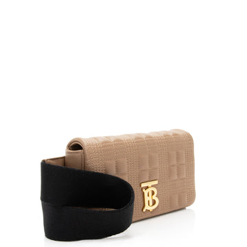 Burberry Quilted Lambskin TB Lola Belt Bag