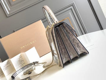 Bvlgari Gray Serpenti Forever Shoulder Bag  BVGR00355
