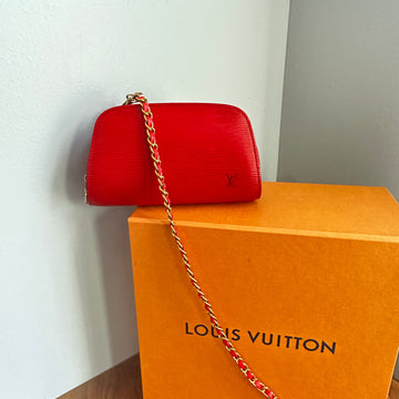 The Kinglet Crossbody Bag -CS LV Epi in Red