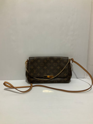 Crossbody Luxury Designer By Louis Vuitton In Brown, Size:Small