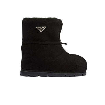 PD SHEARLING BOOTIES BLACK 1U258N 173 F0002  F ZF20