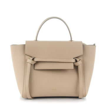 CÉLINE GRAINED CALFSKIN MICRO BELT BAG