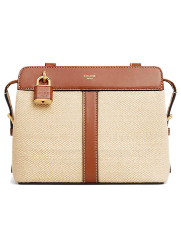 Teen Cabas de France in Textile and Calfskin
