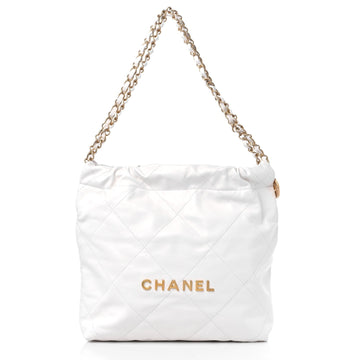 CHANEL CALFSKIN QUILTED SMALL CHANEL 22 HOBO BAG
