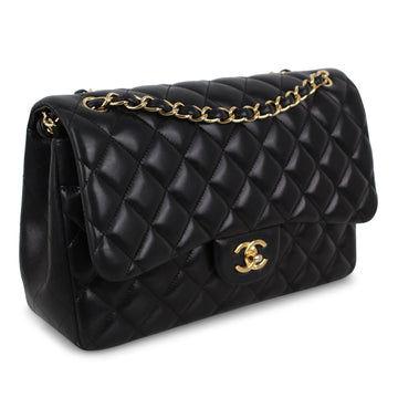Chanel Classic Flap Bag - Black Jumbo