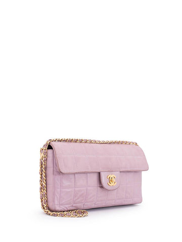 Chanel Lambskin Quilted Medium Flap Bag Pink