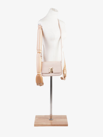 Burberry TB Bag Light Pink Leather Small