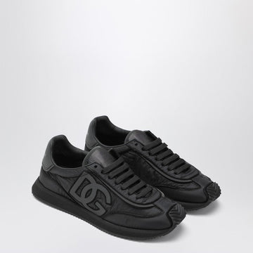 Dolce&Gabbana Black Sneaker Dg Cushion Men
