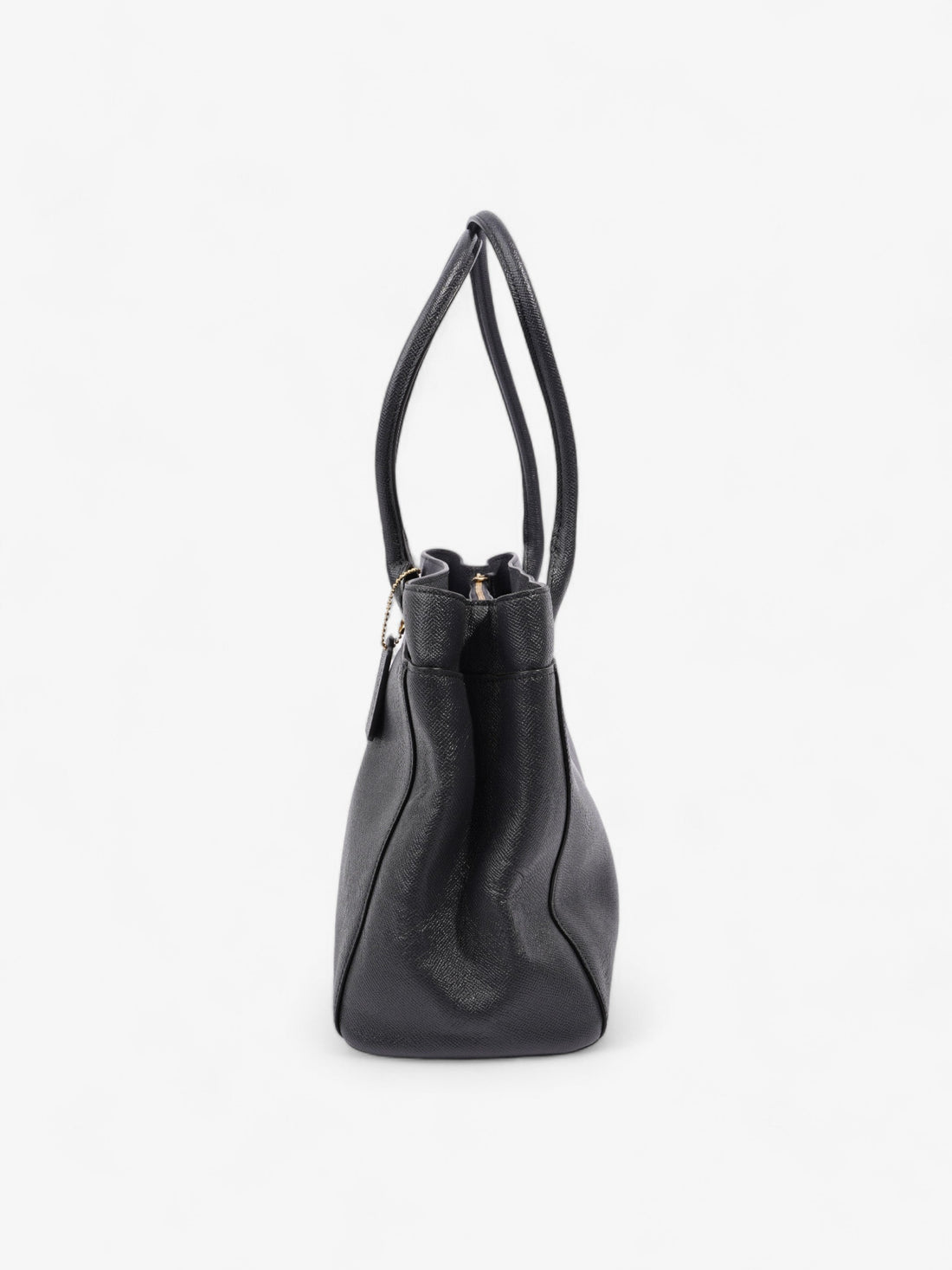 Coach Casey Tote Black Leather