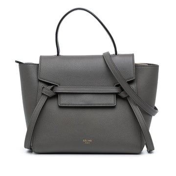 Celine Nano Grained Calfskin Belt Bag (SHG-7k46EC)